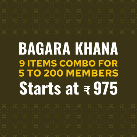 Bagara Khana Combo 9 Items For 5 Members
