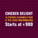 Chicken Delight Combo 4 Items For 5 Members