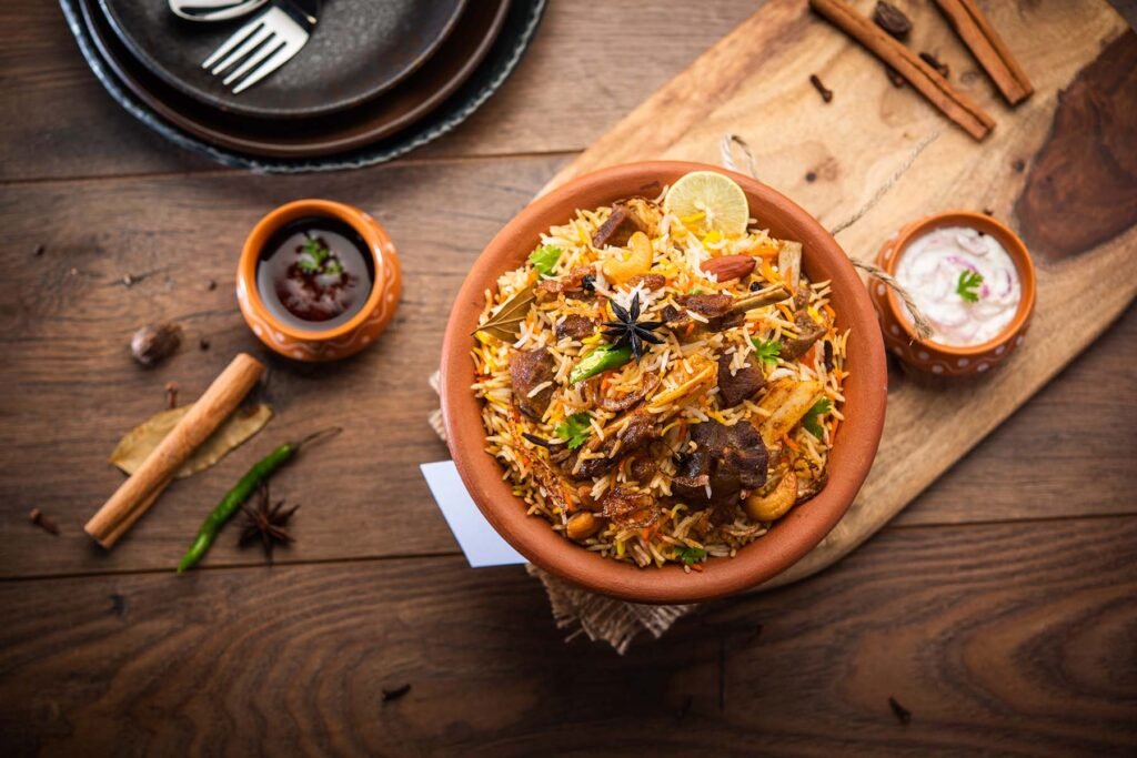 making-mutton-biryani